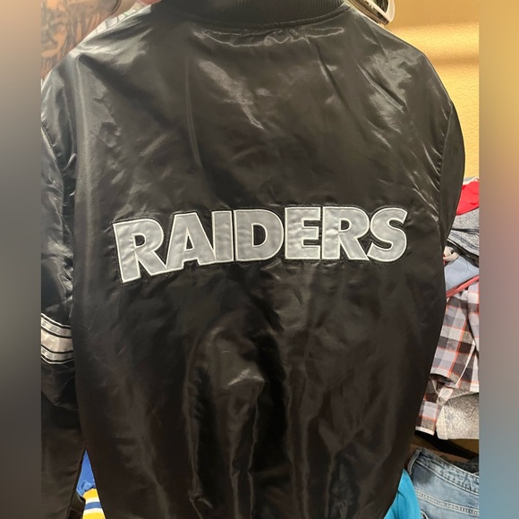 Raiders Reversible Starter Jacket - Picture 2 of 4